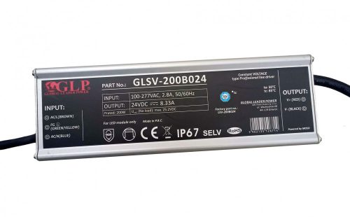 LED napájací zdroj 200W / 24V GLSV-200B024