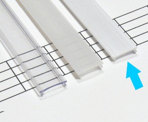 Abdeckung WIDE für SOLIS, iLEDO, INSO - opal