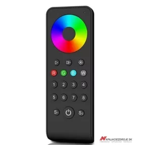 Ovládač RF 8-zónový PRO-RS8 (RGB/RGBW)
